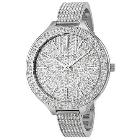 michael kors mk-3250 crystal watch|Michael Kors Runway Crystal Pave Dial; Watch MK3250.